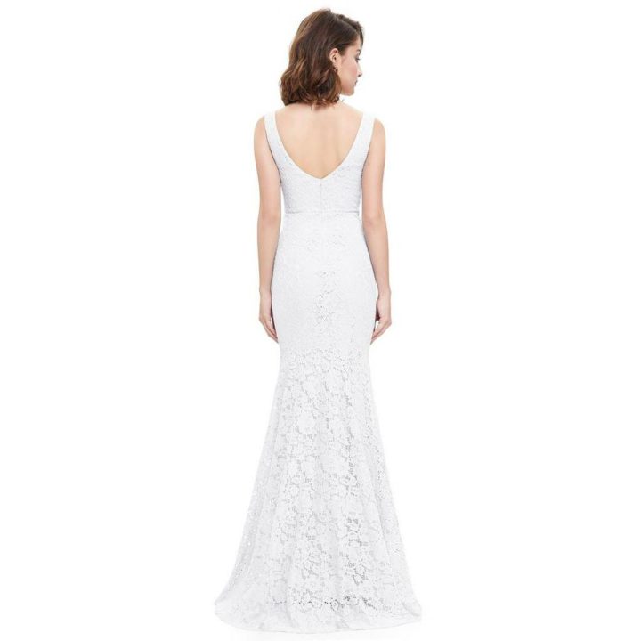 Curve Lace Stretch Wedding Dress EP08838 – Etcetera Bridal