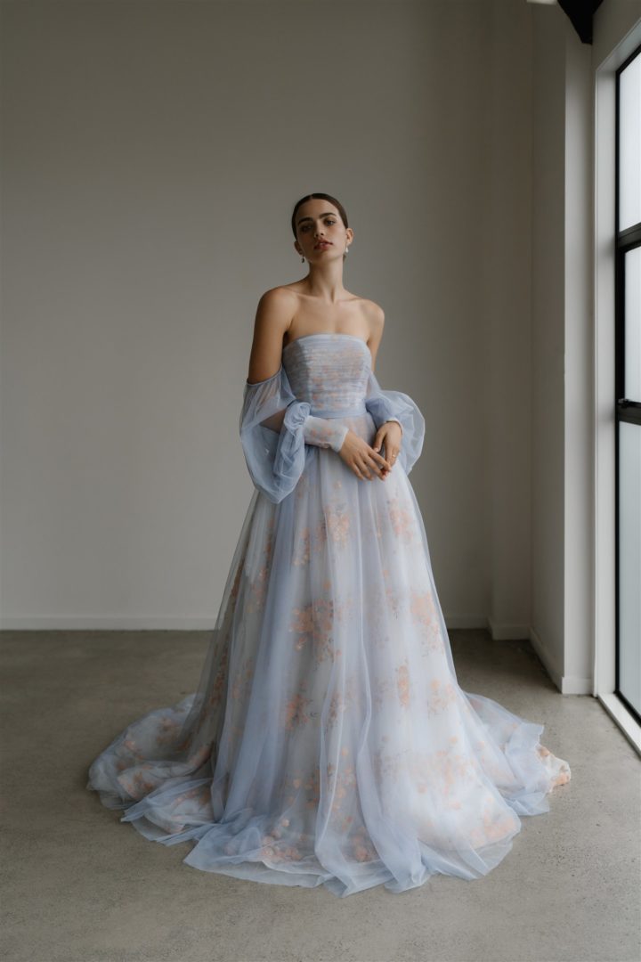 Hera Couture - Le Wild Rose Dusky Blue - Image 2