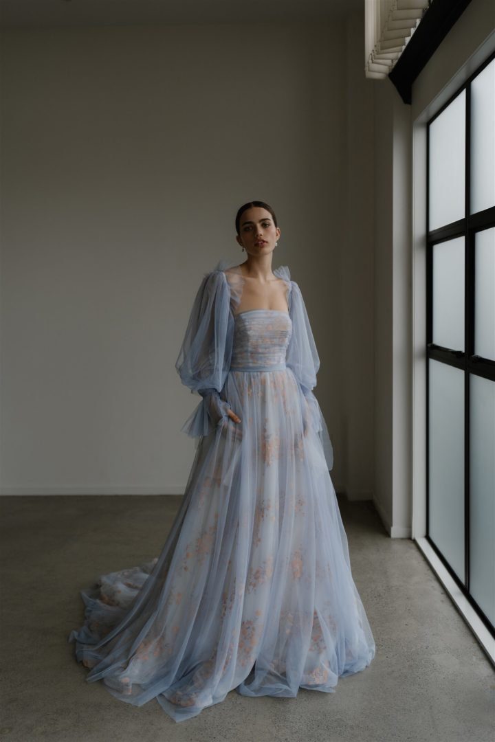 Hera Couture - Le Wild Rose Dusky Blue - Image 6