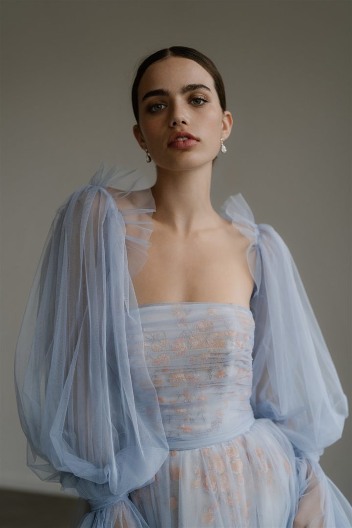 Hera Couture - Le Wild Rose Dusky Blue - Image 9