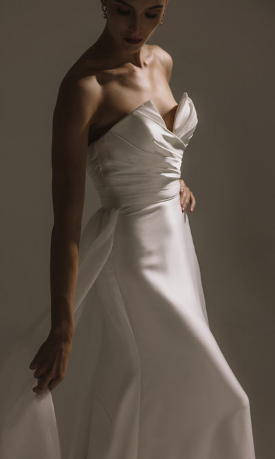 Hera Couture - Meredith w/ Organza Overskirt