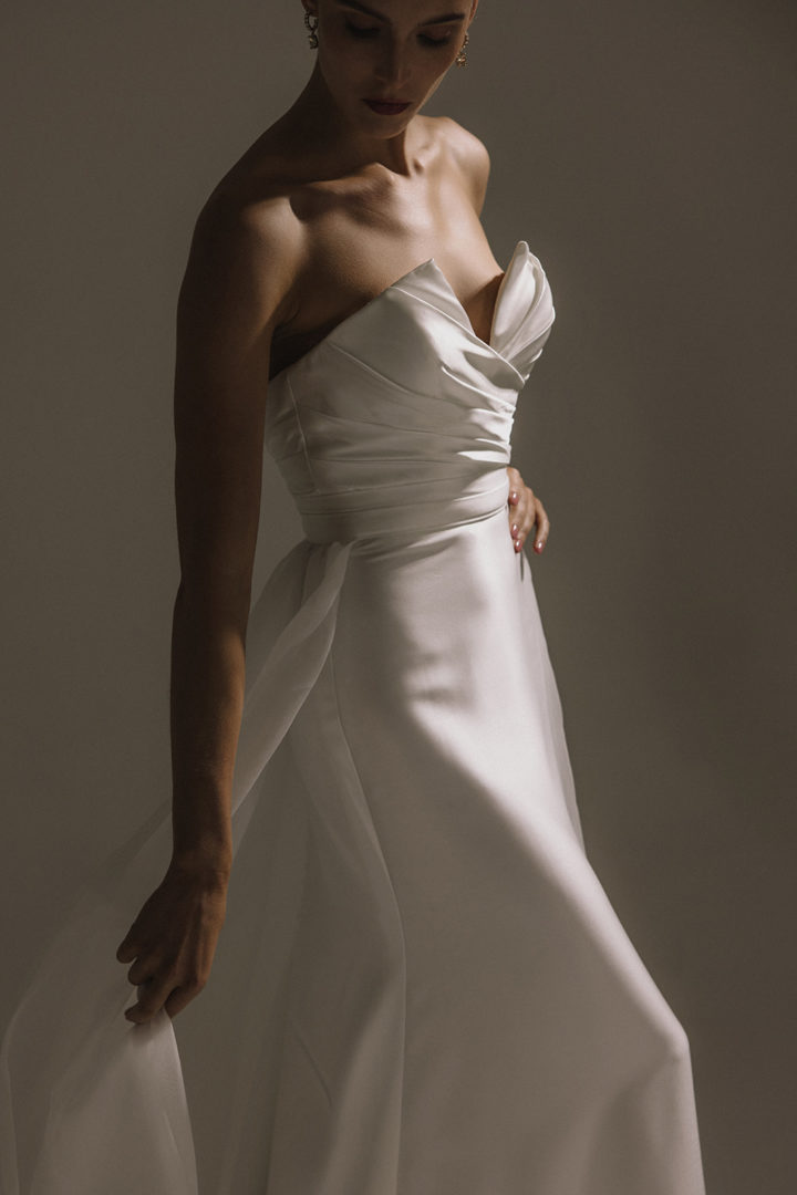 Hera Couture - Meredith w/ Organza Overskirt