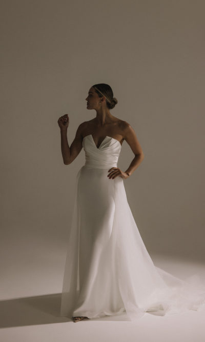 Alternative view of Hera Couture - Meredith w/ Organza Overskirt