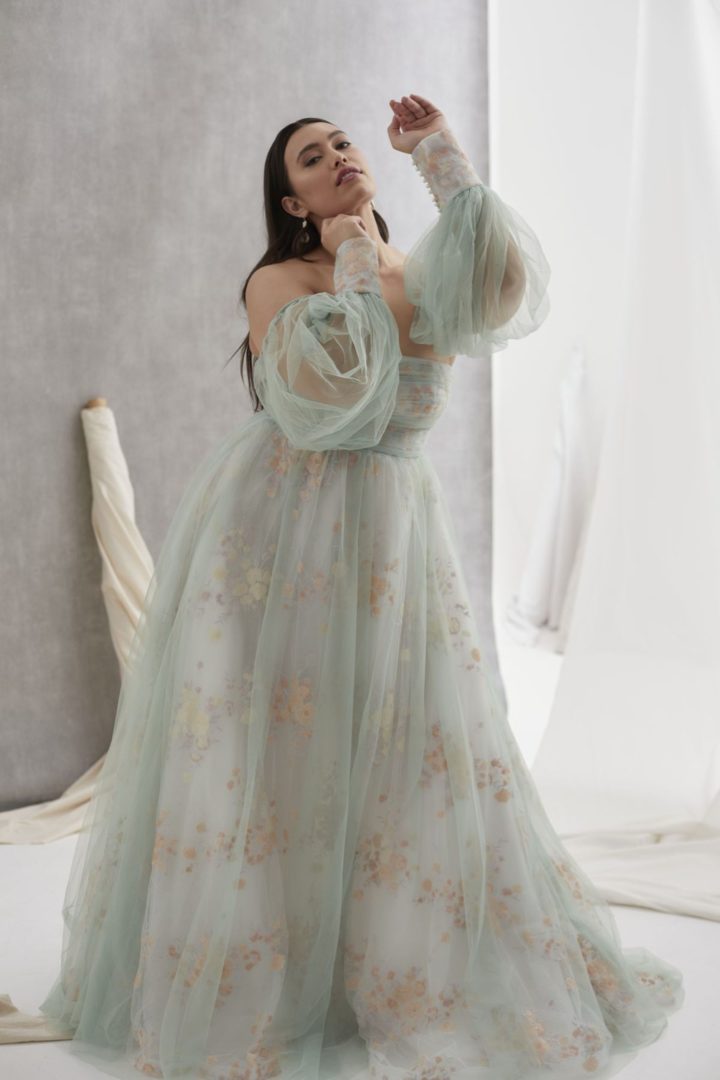 Hera Couture - Le Wild Rose Pistachio Green - Image 6