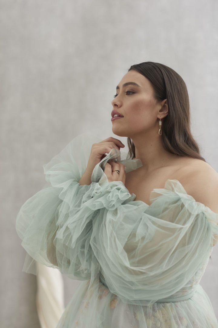 Hera Couture - Le Wild Rose Pistachio Green - Image 4