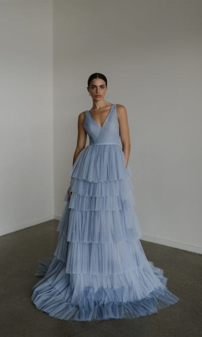 Alternative view of Hera Couture - Le Lilac Dusky Blue