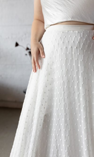 Alternative view of Daisy - Flora Polka Dot Skirt