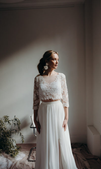 Daisy - Petal Lace Top